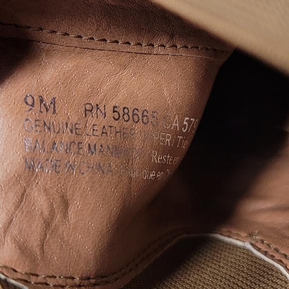 BP | Tan Suede Slip-On Ankle Booties Size 9 - Picture 8 of 10